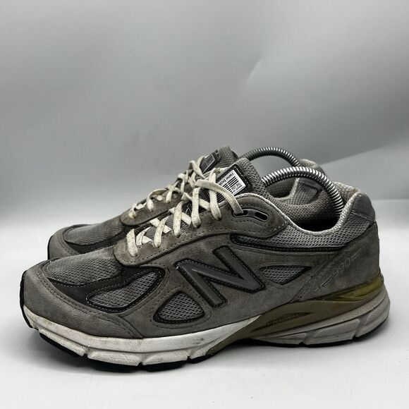 New Balance 990v5 Womens Size 9 Athletic Shoes Grey Suede MADE IN USA W990GL5 - Picture 4 of 13